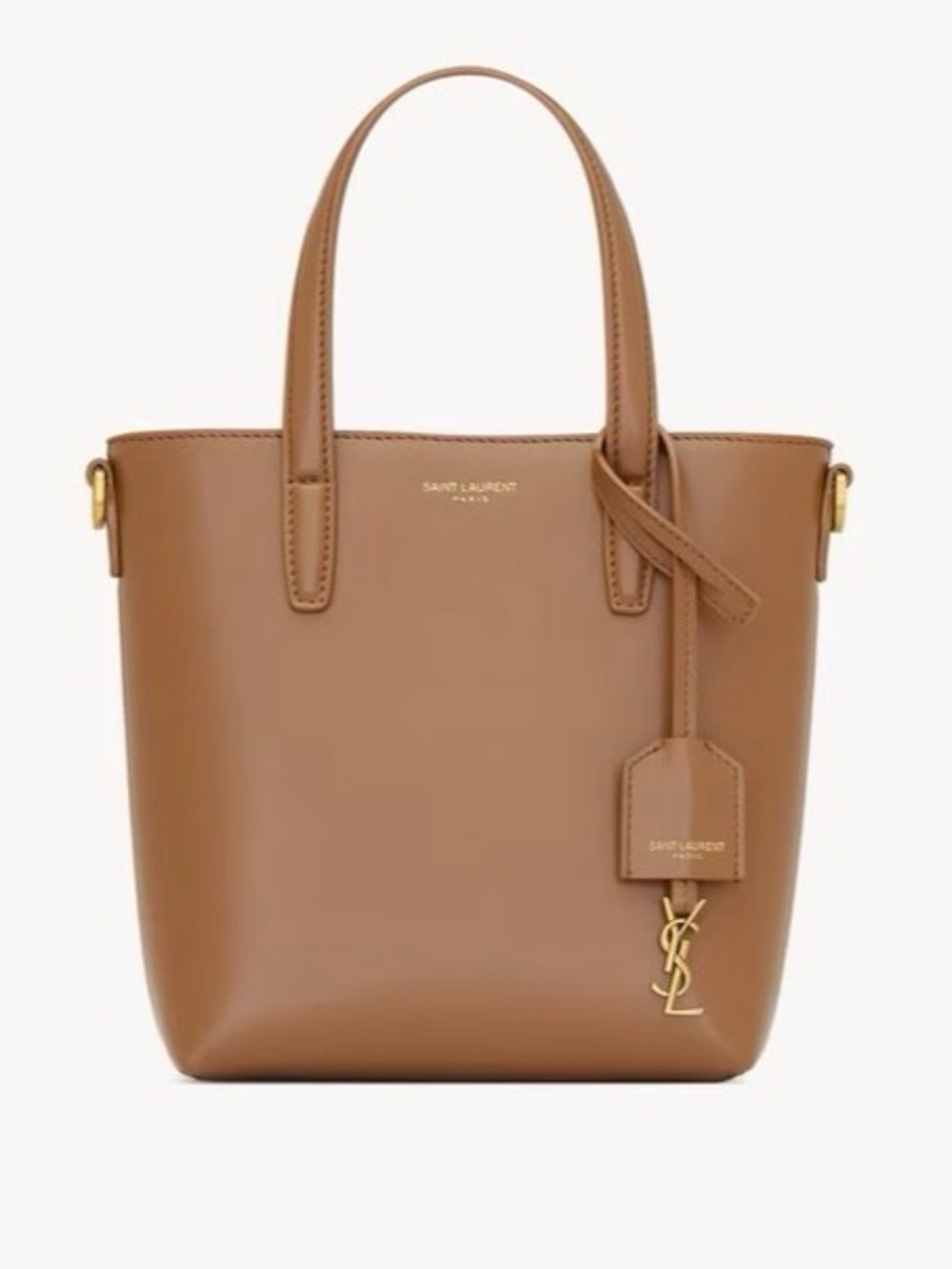 SAINT LAURENT MINI TOY SHOPPING SAINT LAURENT IN BOX LEATHER
FOX